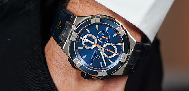 Meet the Maurice Lacroix Aikon Chronograph 44 Blue | News | Jura Watches