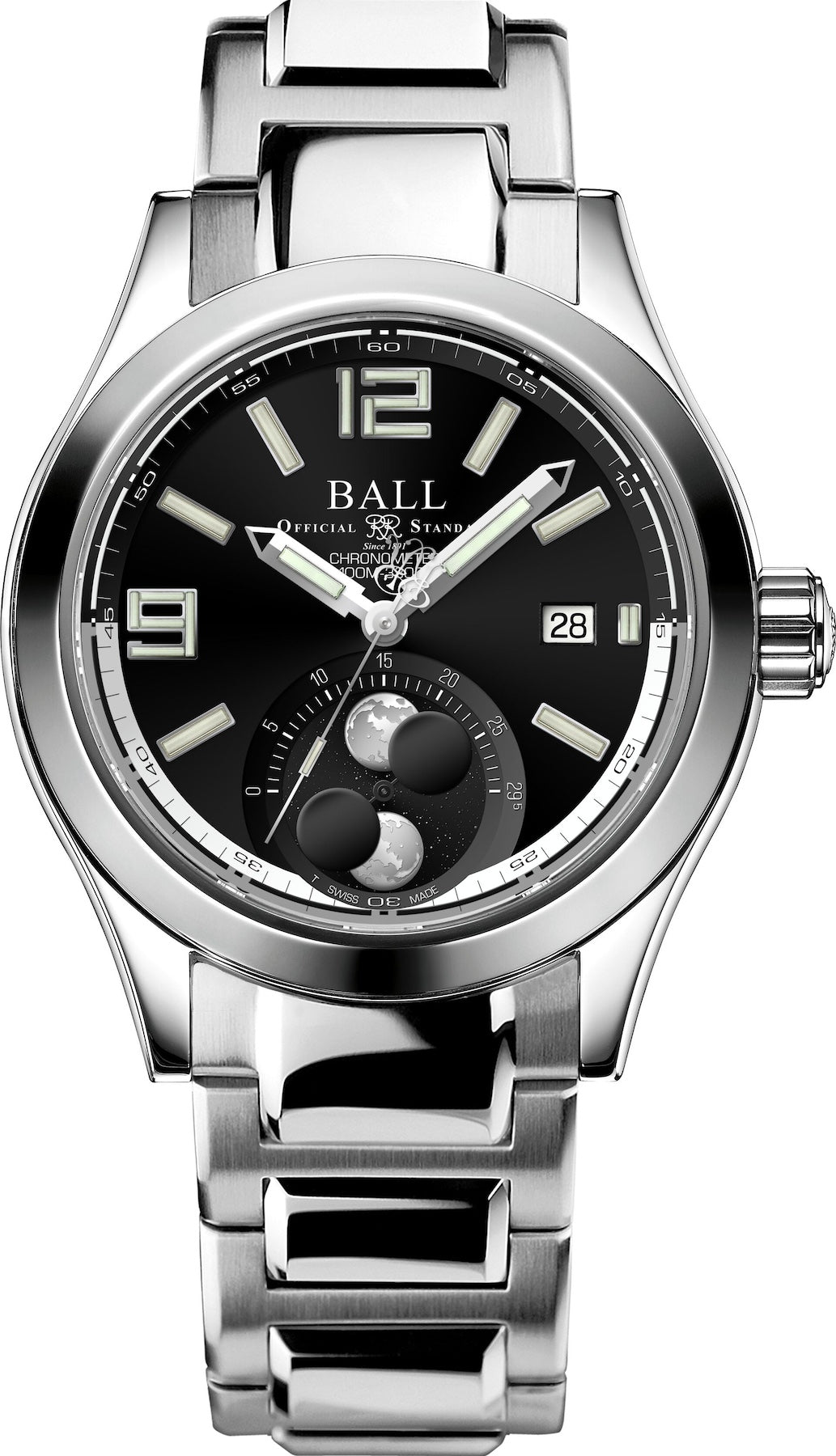 Photos - Wrist Watch Ball Watch Company Engineer II Moon Phase Chronometer Limited Edition Pre 