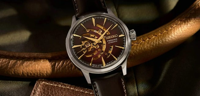 Reviewing the Seiko Presage Cocktail Time STAR BAR Red Brick Limited  Edition | News | Jura Watches