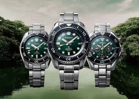 Seiko Prospex “Island Green” Limited Edition Collection Review | News |  Jura Watches