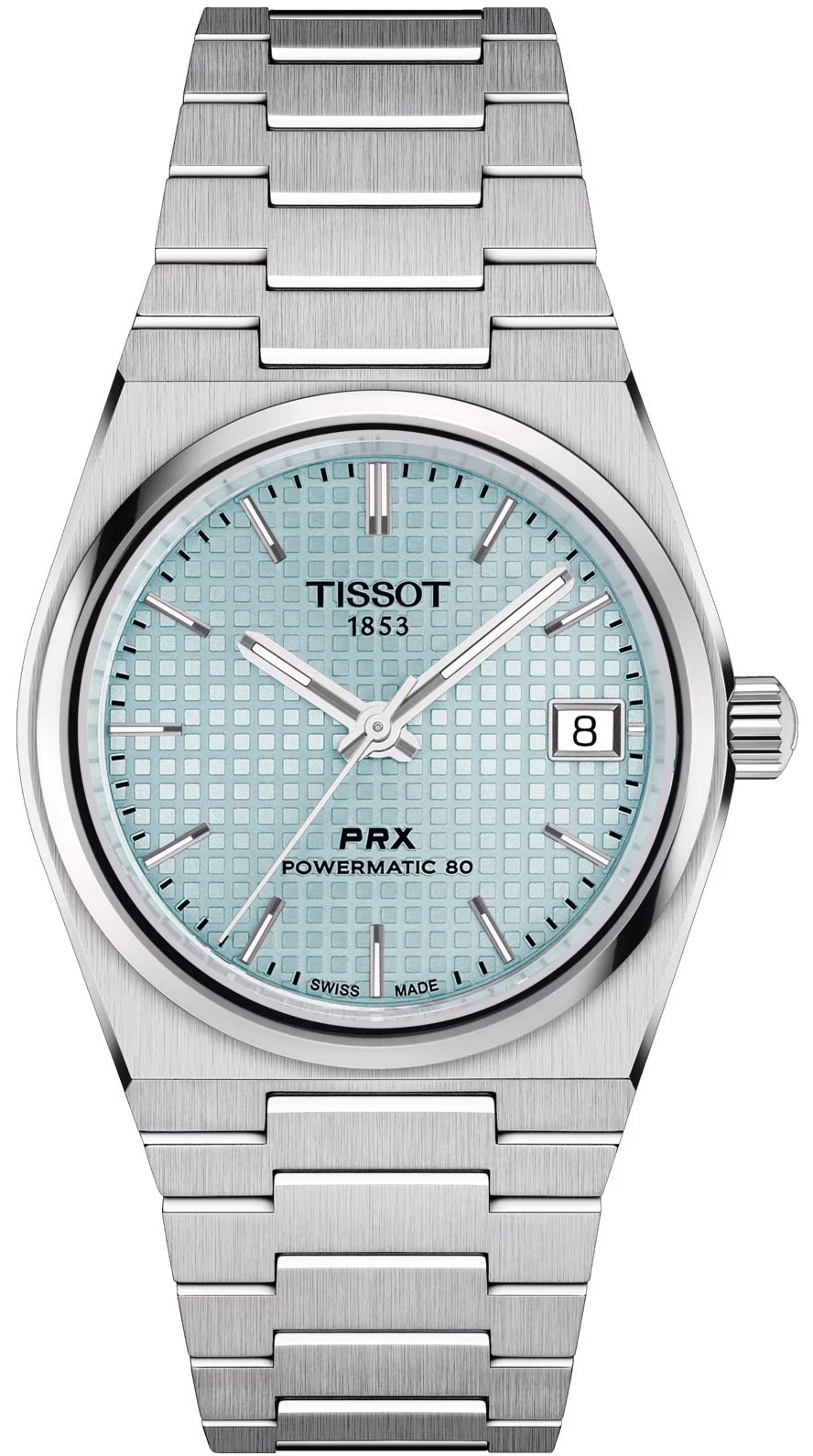 Tissot Watch PRX Powermatic 80 35mm Ice Blue