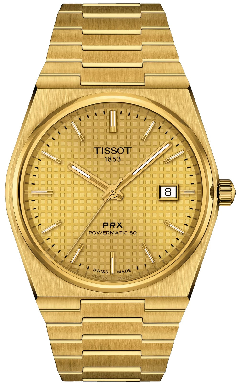 Tissot Watch PRX Powermatic 80 Gold PVD
