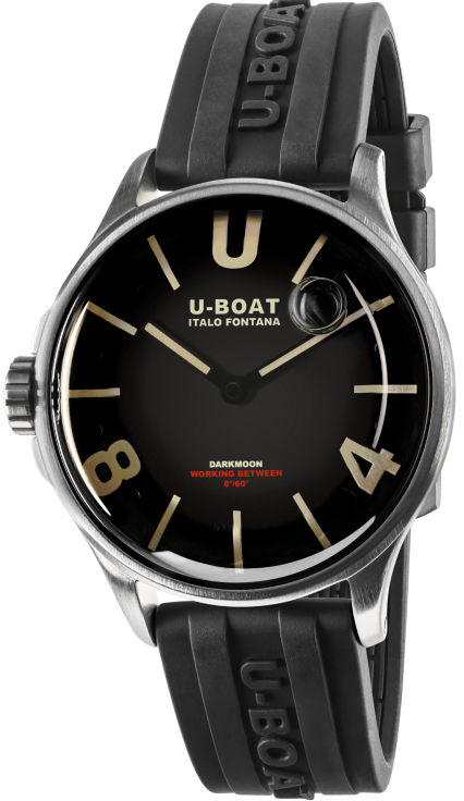 Photos - Wrist Watch U-Boat Watch Darkmoon 40mm Black SS UB-1045 