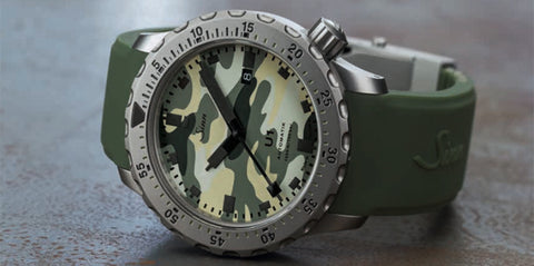 Sinn Watch U1 Camouflage Limited Edition Silicone 1010.0101 Silicone