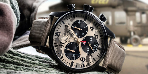 Alpina Watch Startimer Pilot Camouflage Special Edition AL-372MLY4FBS6