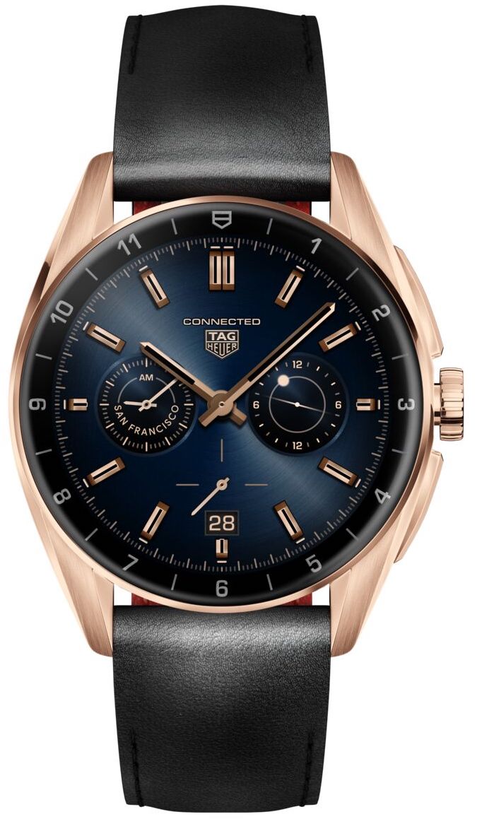 TAG Heuer Watch Connected Calibre E4 42mm Golden Bright Edition