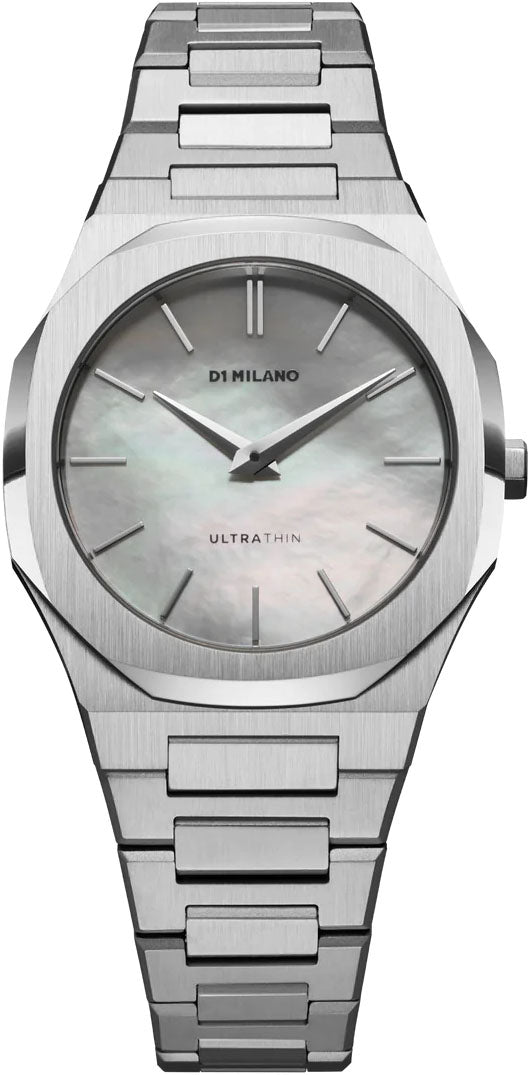 Photos - Wrist Watch Milano D1  Watch Ultra Thin Pearl Silver DLM-183 