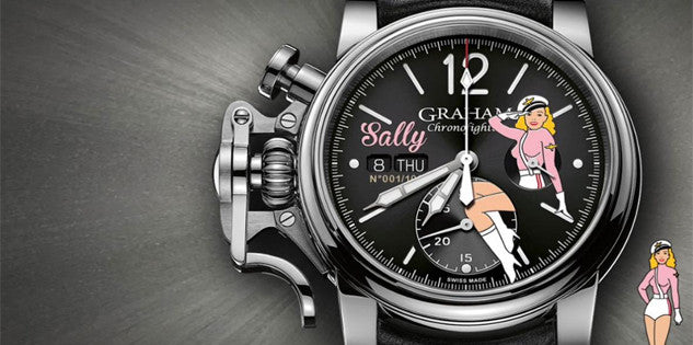 graham-watch-vintage-chronofighter-nose-art-limited-edition