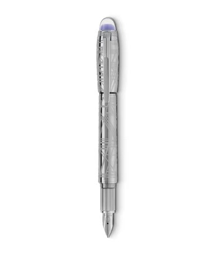 Montblanc Starwalker SpaceBlue Metal Fountain Pen F