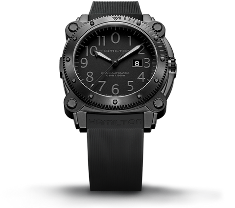    Rotate Hamilton Watch Khaki Navy BelowZero 1000m Auto H78585333 