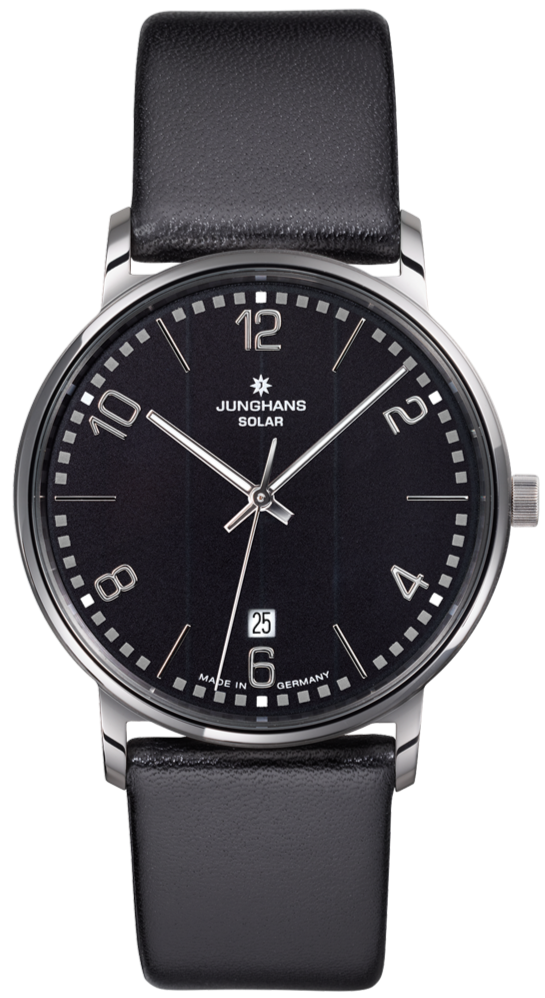 Photos - Wrist Watch Junghans Watch Milano Solar - Black JGH-093 
