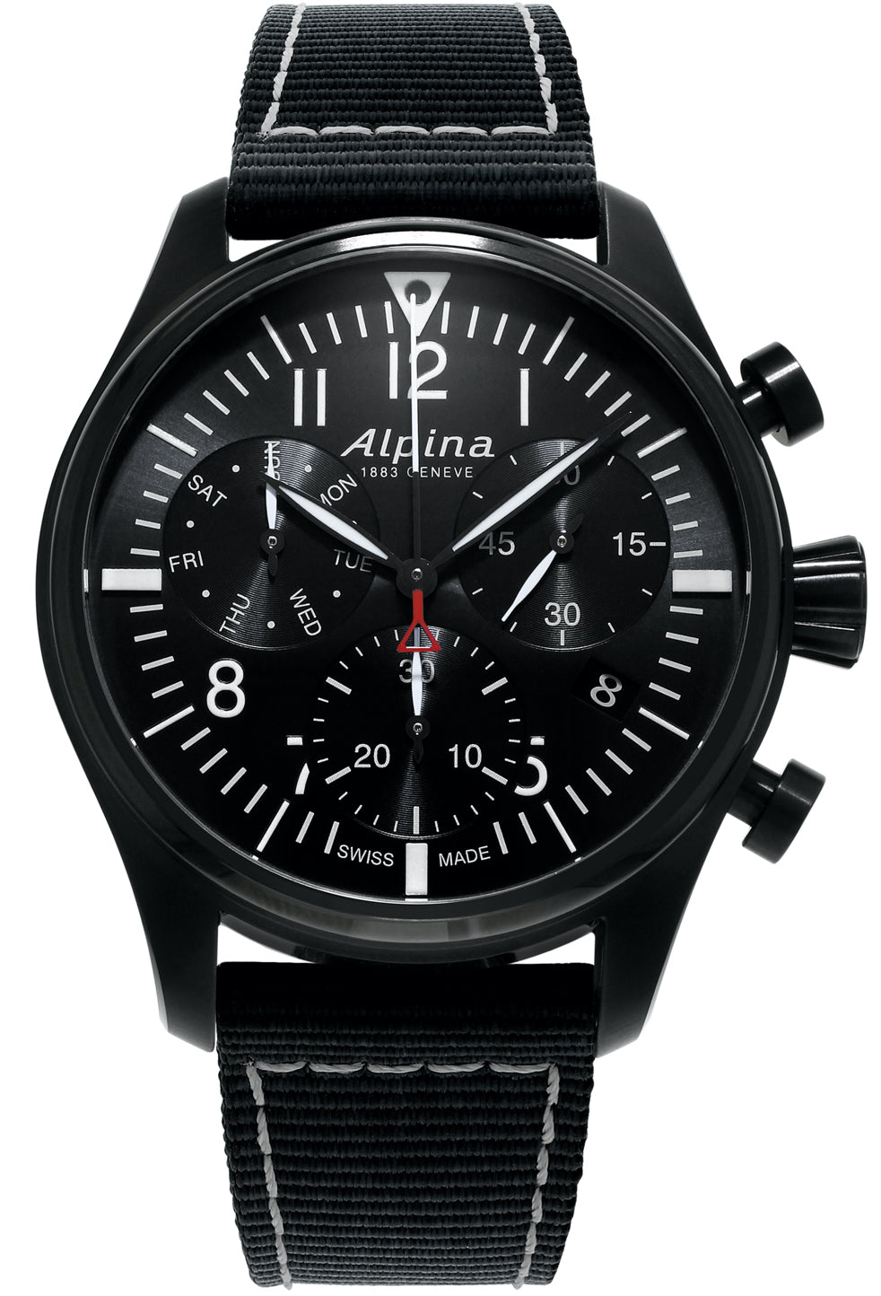 Photos - Wrist Watch Alpina Watch Startimer Pilot Chronograph Quartz D ALP-278 