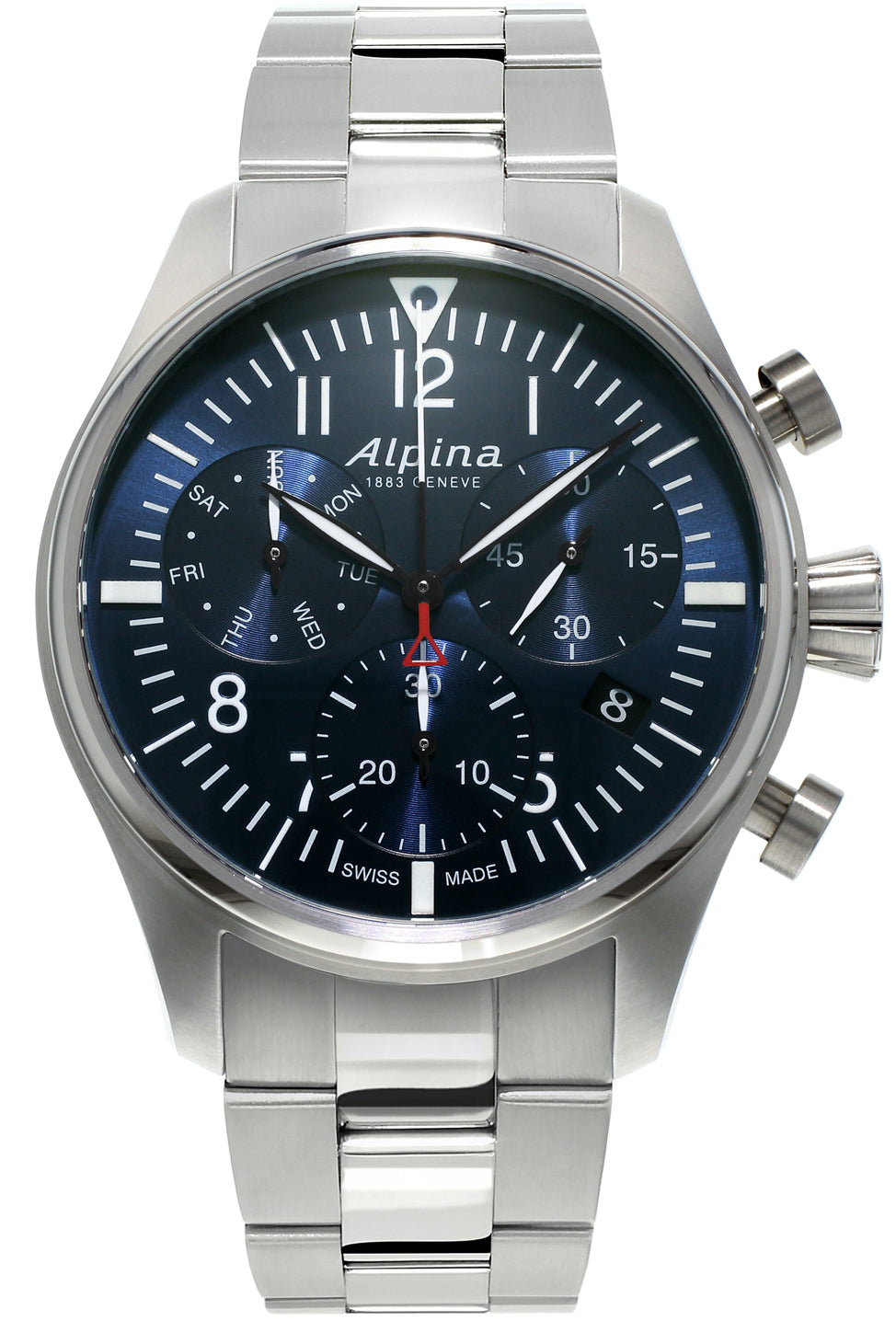 Photos - Wrist Watch Alpina Watch Startimer Pilot Chronograph Quartz D ALP-267 