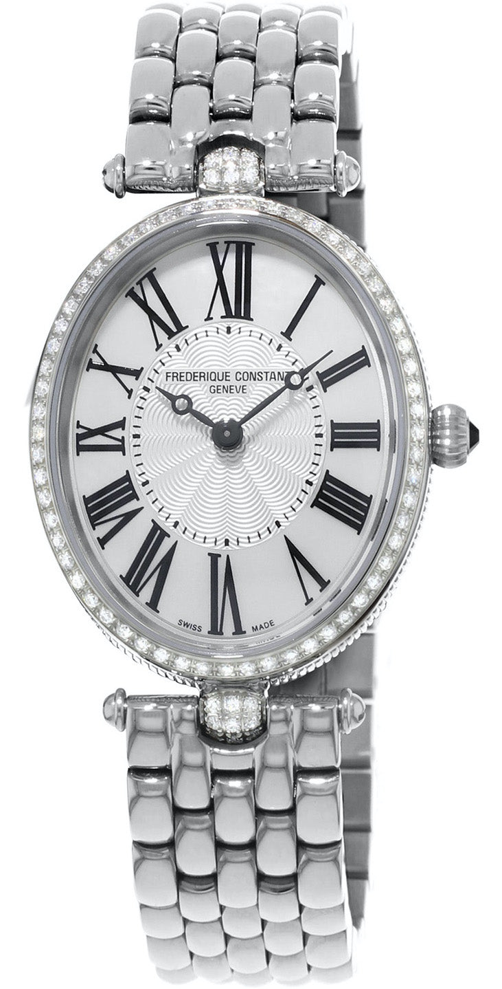 Photos - Wrist Watch Frederique Constant Watch Art Deco - Silver FDC-020 