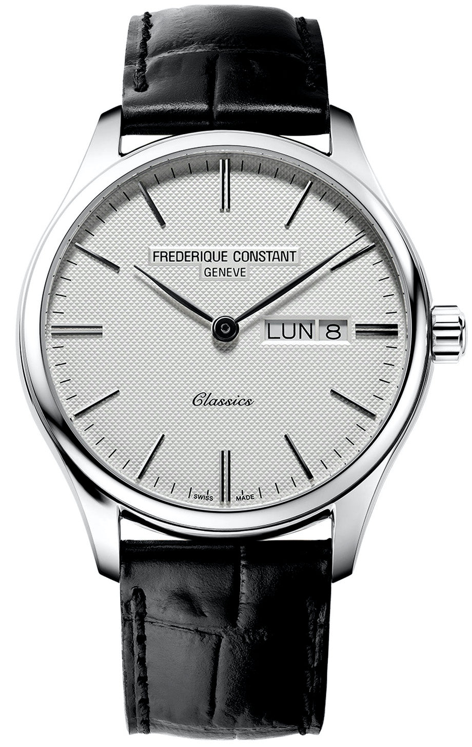 Photos - Wrist Watch Frederique Constant Watch Classics Quartz - Silver FDC-438 