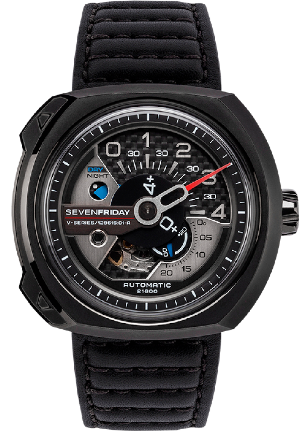 Photos - Wrist Watch SevenFriday Watch V3/01 Speedo - Black SVF-018 