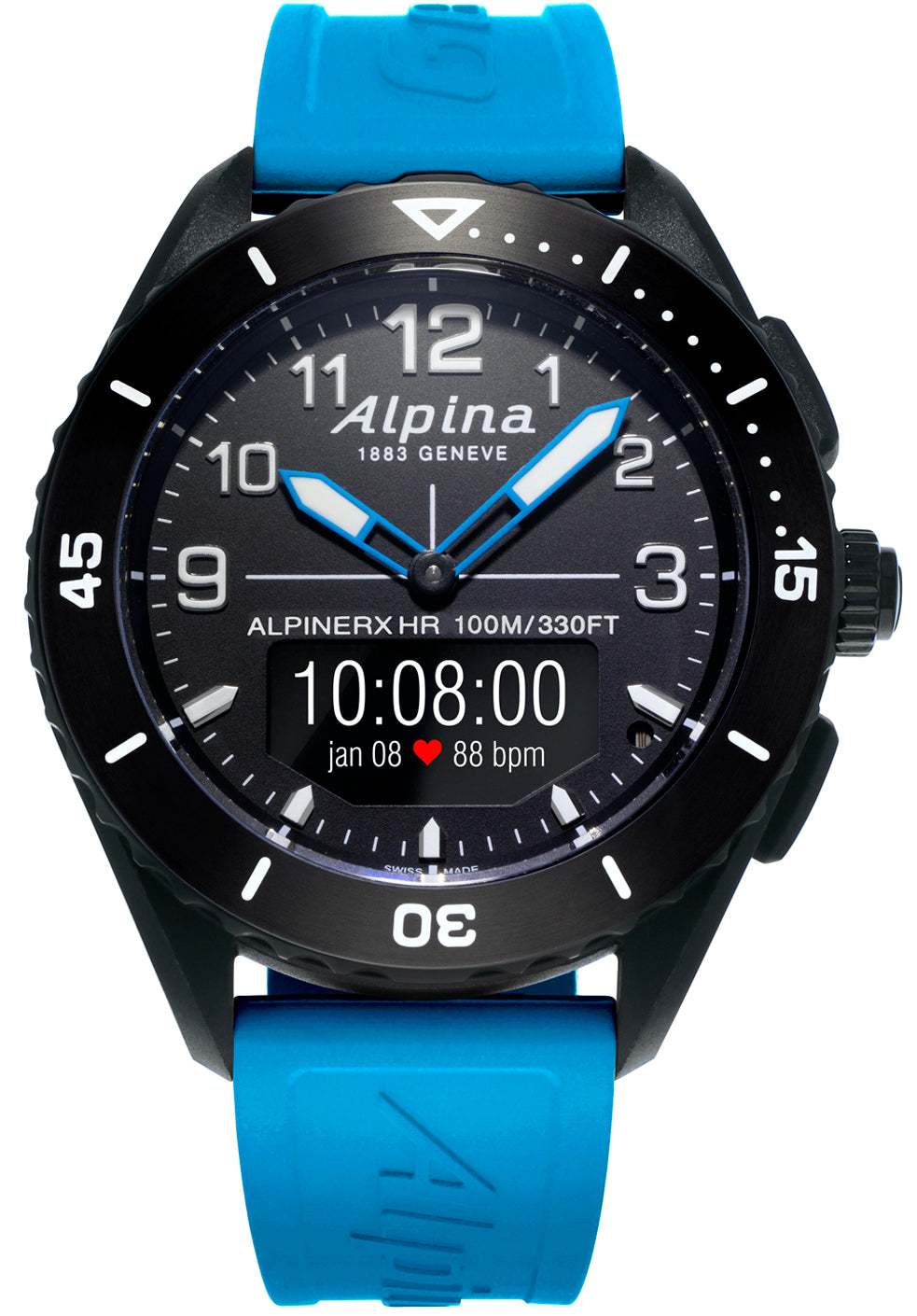 Photos - Wrist Watch Alpina Watch AlpinerX Alive Chronograph Smart Bluetooth ALP-346 