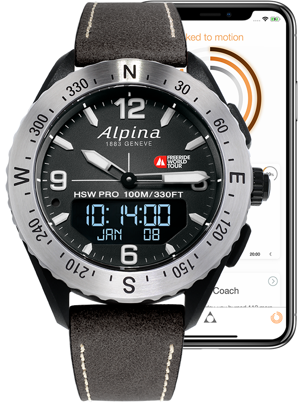 Alpina Watch AlpinerX Freeride World Tour Smartwatch Limited Edition