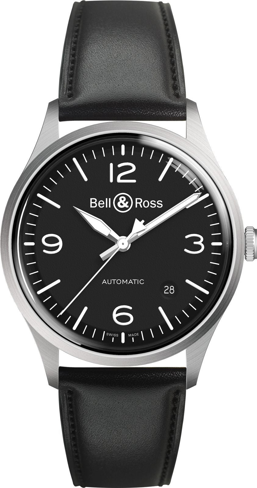 Bell & Ross Watch Vintage BR V1-92 Black Steel