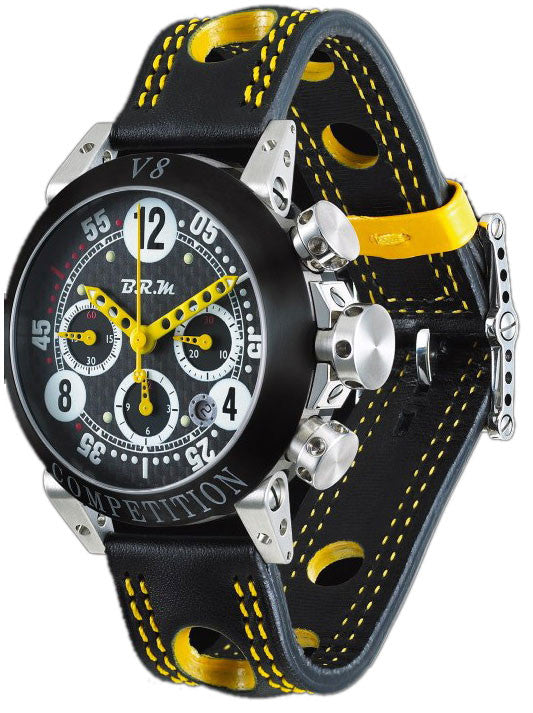 B.R.M Watch V8-44 Yellow Hands V8-44-Competition-AJ Watch | Jura Watches