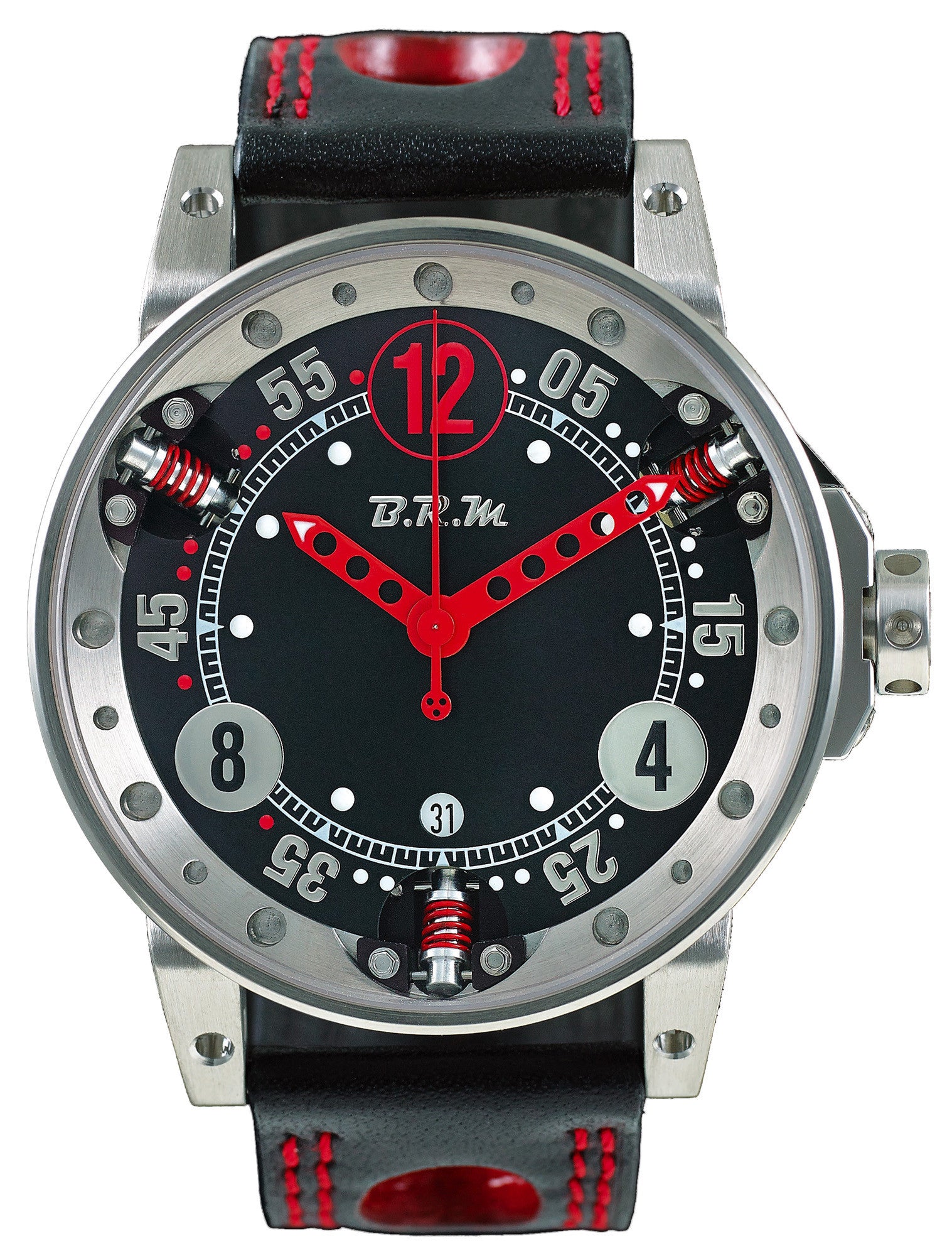 B.R.M Watch V6-44 Red Hands