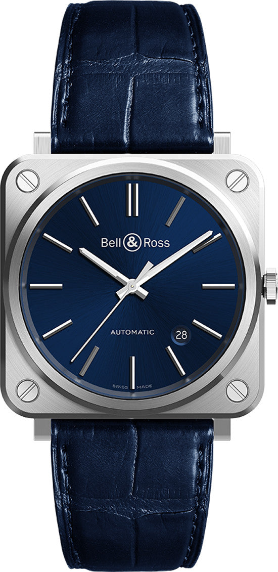 Bell & Ross Watch BR S Blue Steel