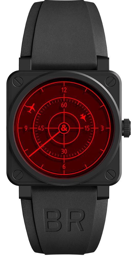 Bell & Ross Watch BR 03 92 Red Radar Ceramic Limited Edition