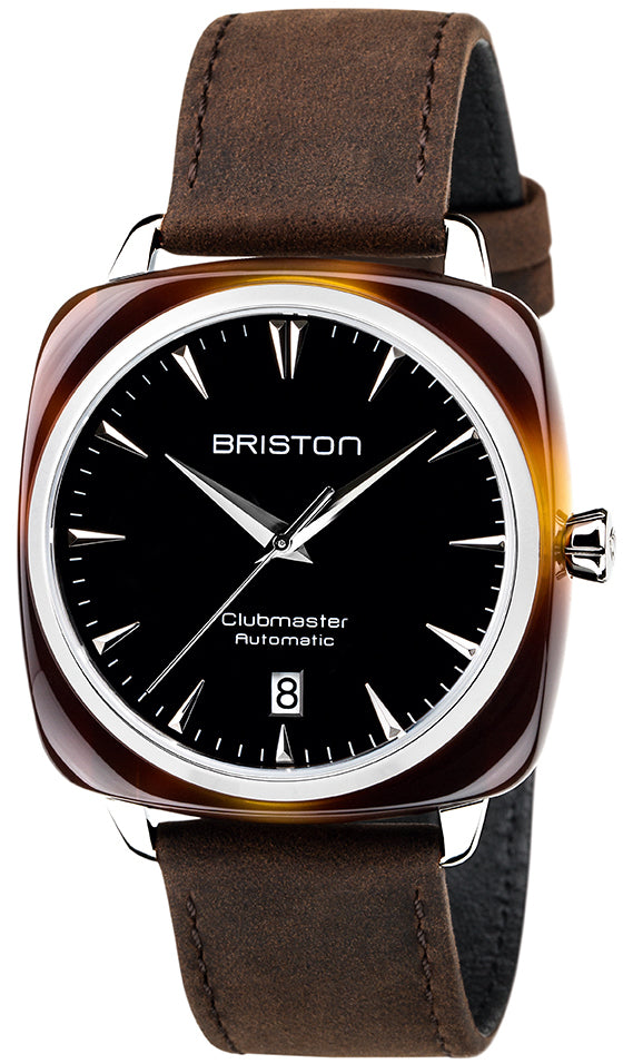 Photos - Wrist Watch Briston Watch Clubmaster Iconic - Black BST-215 