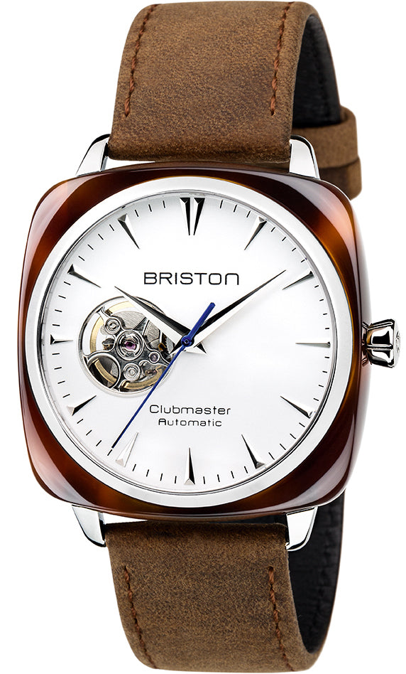 Photos - Wrist Watch Briston Watch Clubmaster Iconic - White BST-220 