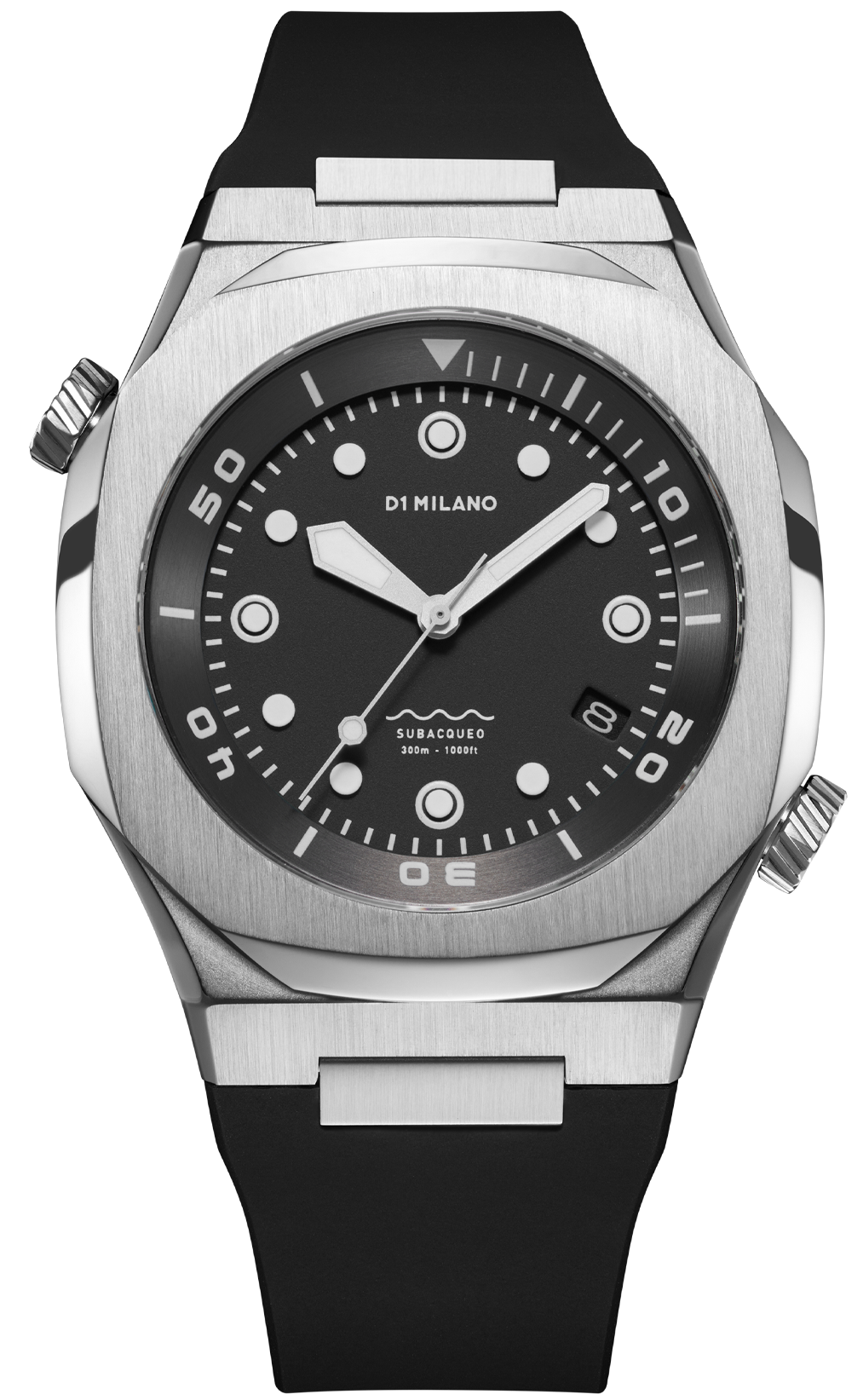 Photos - Wrist Watch Milano D1  Watch Subacqueo Diver Deep Black DLM-063 