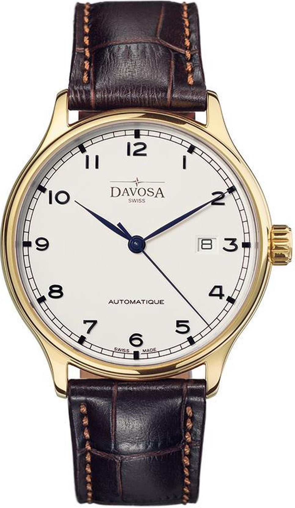 Photos - Wrist Watch Davosa Watch Classic Mens - White DAV-132 