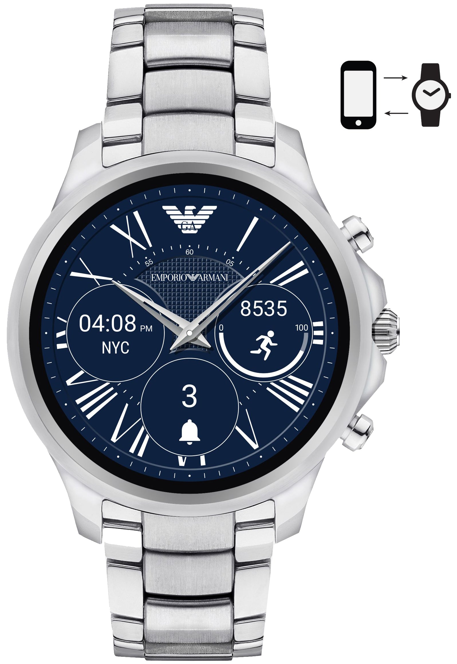 Emporio Armani Watch Connected Smartwatch ART5000 Watch | Jura Watches