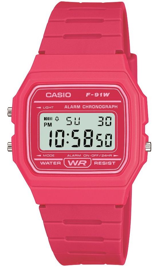 Casio F-91 LED Light