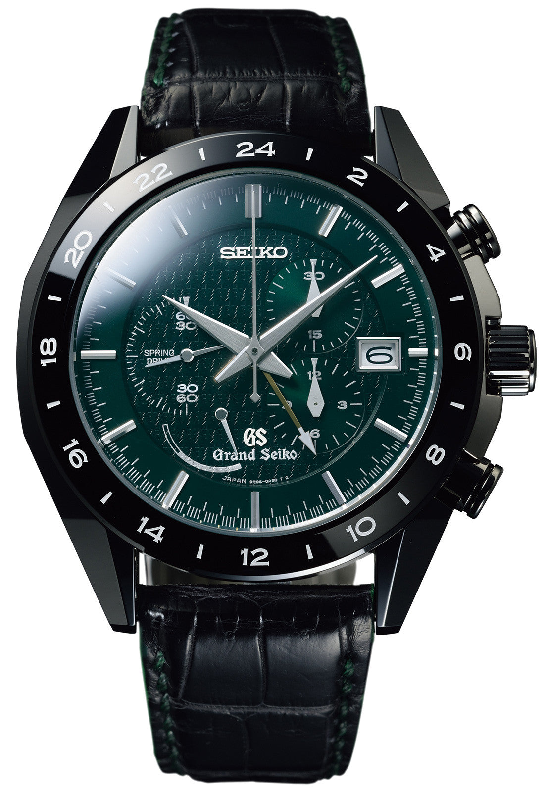Grand Seiko Watch Spring Drive Sports Black Ceramic GMT Limited Edition  Supplier Model No: SBGC017 Watch | Jura Watches