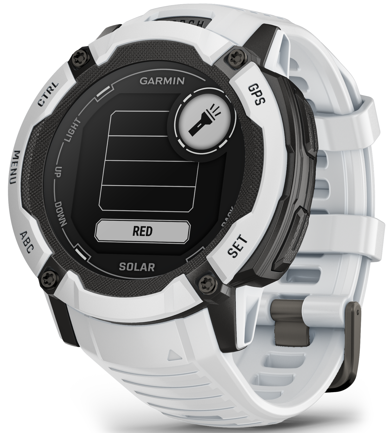 Garmin Watch Instinct 2X Solar Whitestone