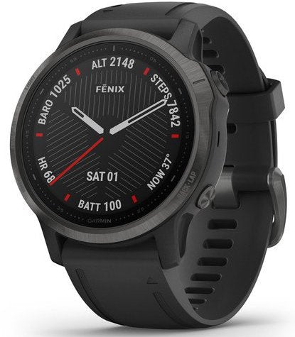 Garmin Watch Fenix 6S Sapphire Carbon Grey DLC
