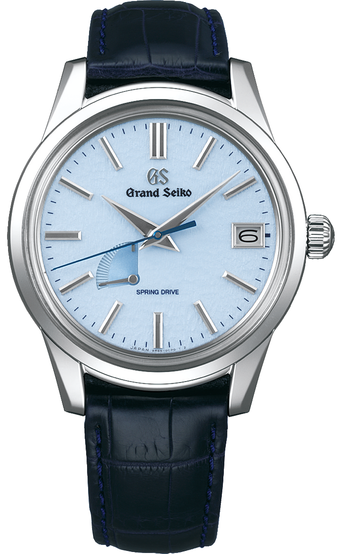 Grand Seiko Watch Elegance Spring Drive Blue Snowflake SBGA407G Watch |  Jura Watches
