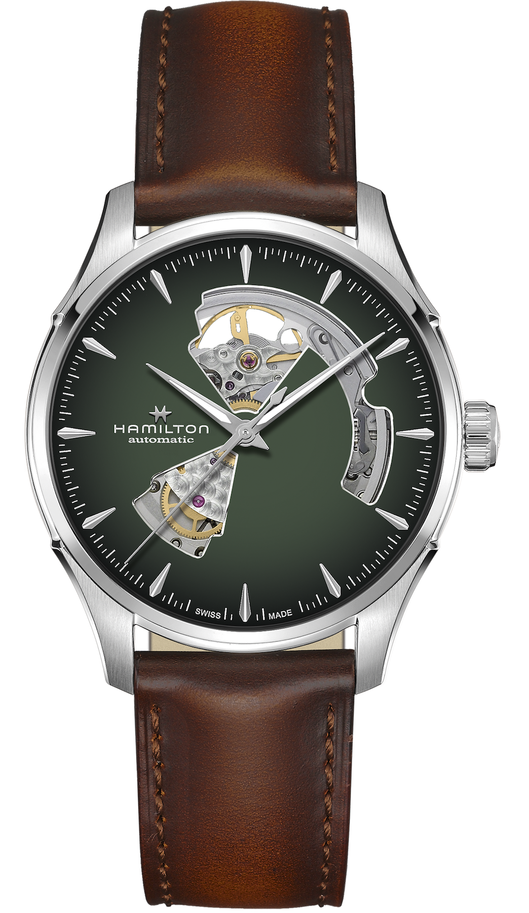 Hamilton Watch Jazzmaster Open Heart Auto H32675560 Watch | Jura Watches