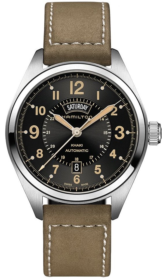 Hamilton Watch Khaki Field Day Date Auto D H70505833 Watch | Jura Watches
