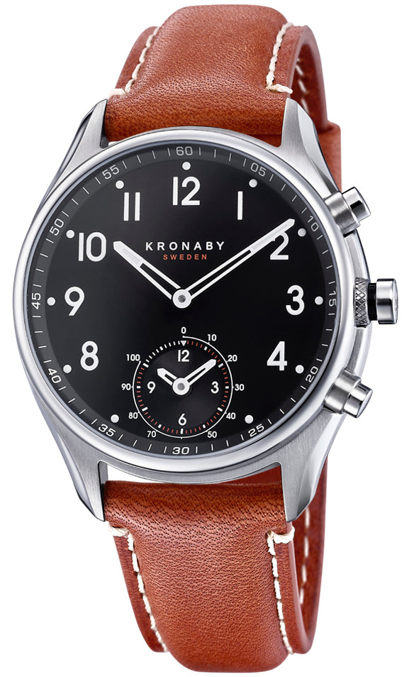 Photos - Wrist Watch Kronaby Watch Apex Smartwatch - Black KRB-004 