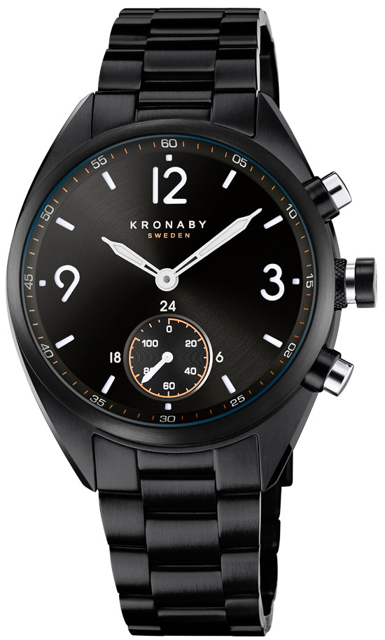 Photos - Wrist Watch Kronaby Watch Apex Smartwatch - Black KRB-045 