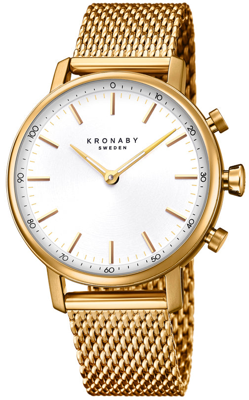 Photos - Wrist Watch Kronaby Watch Carat Smartwatch - Silver KRB-023 
