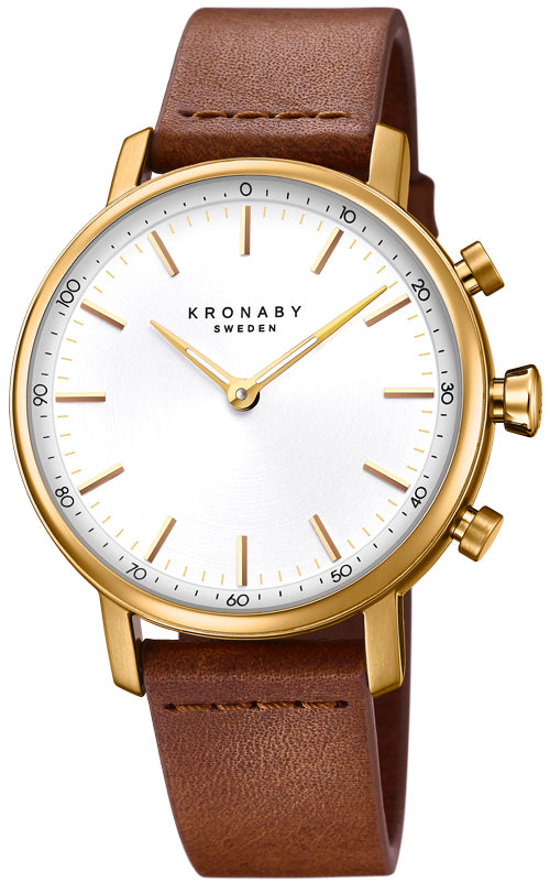 Photos - Wrist Watch Kronaby Watch Carat Smartwatch - Silver KRB-024 