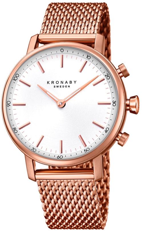 Photos - Wrist Watch Kronaby Watch Carat Smartwatch - Silver KRB-021 