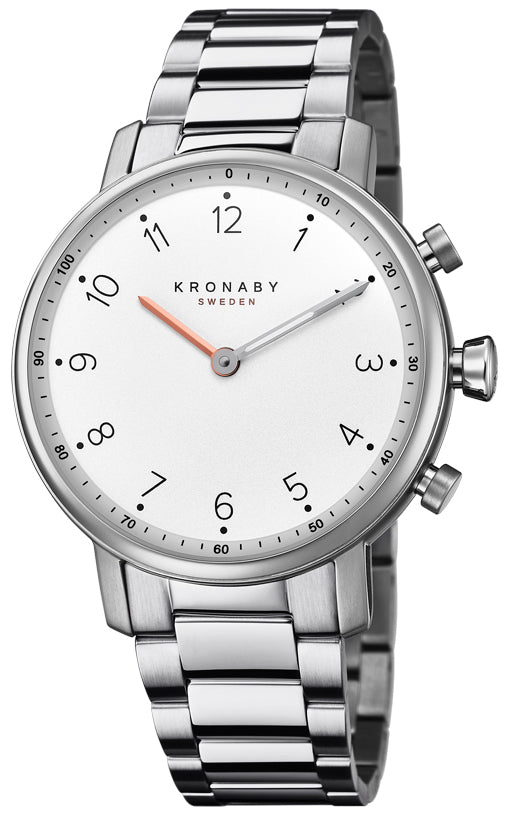Photos - Wrist Watch Kronaby Watch Nord Smartwatch - Silver KRB-017 