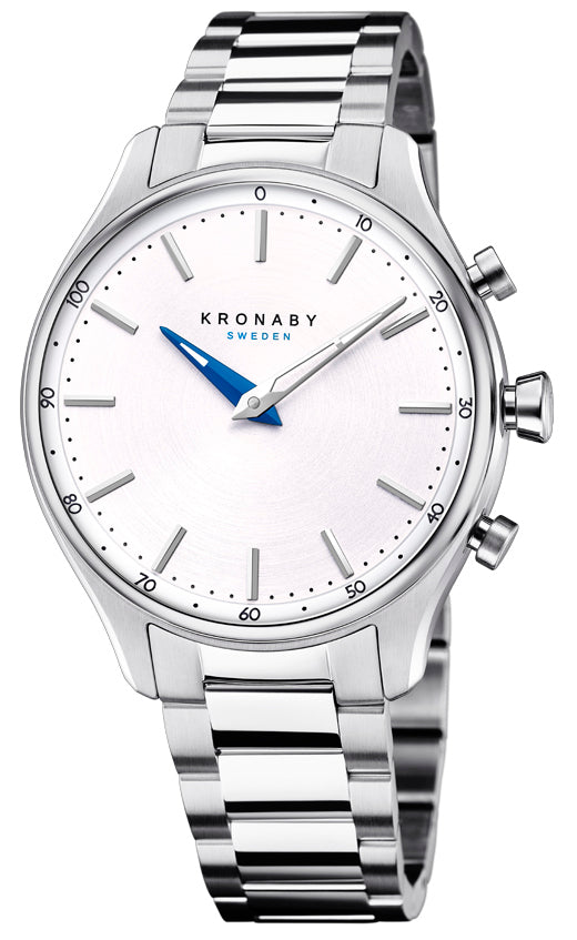Photos - Wrist Watch Kronaby Watch Sekel Smartwatch - Silver KRB-012 