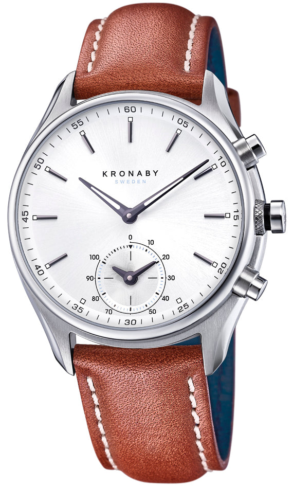 Photos - Wrist Watch Kronaby Watch Sekel Smartwatch - Silver KRB-008 