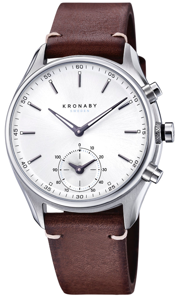 Photos - Wrist Watch Kronaby Watch Sekel Smartwatch - Silver KRB-007 