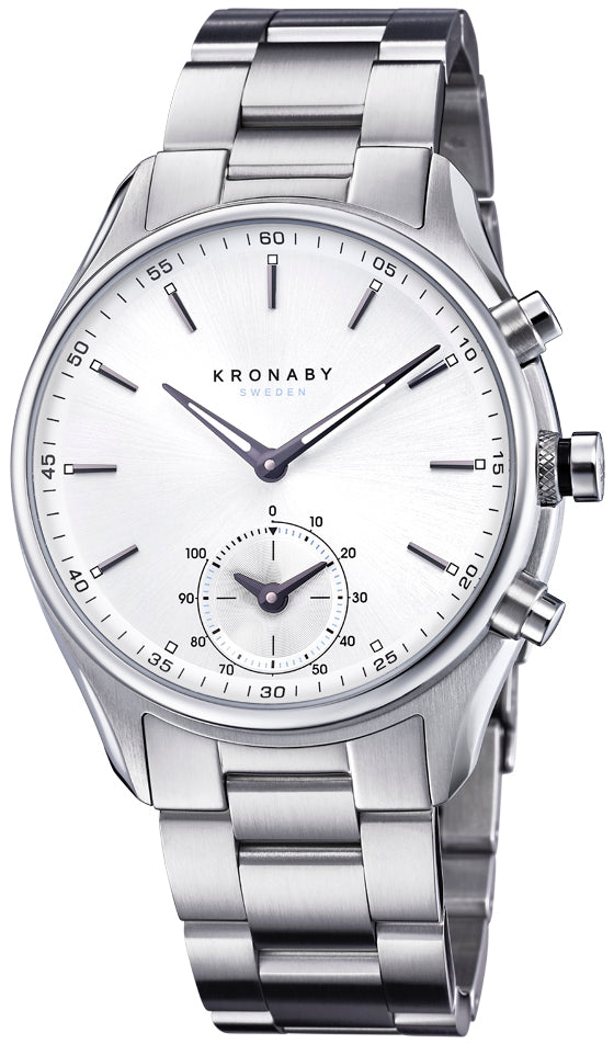 Photos - Wrist Watch Kronaby Watch Sekel Smartwatch - Silver KRB-006 