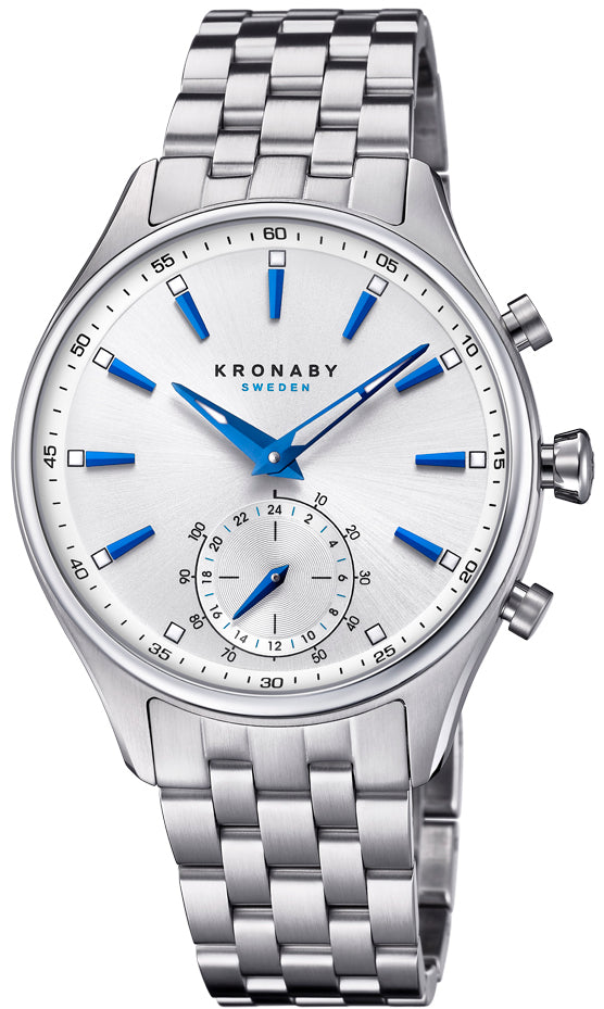 Photos - Wrist Watch Kronaby Watch Sekel Smartwatch - Silver KRB-038 